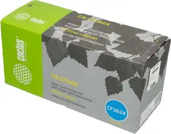 Картридж CACTUS CS-CF362X (аналог HP CF362X) – изображение в каталоге