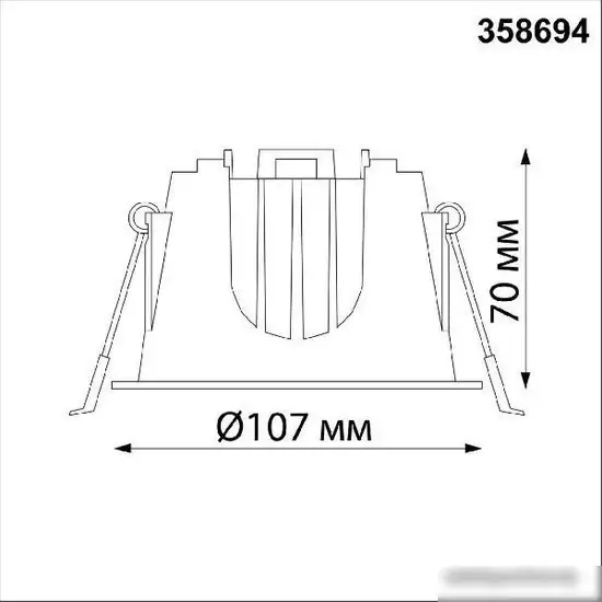 Точечный светильник Novotech Knof 358694 – фото товара