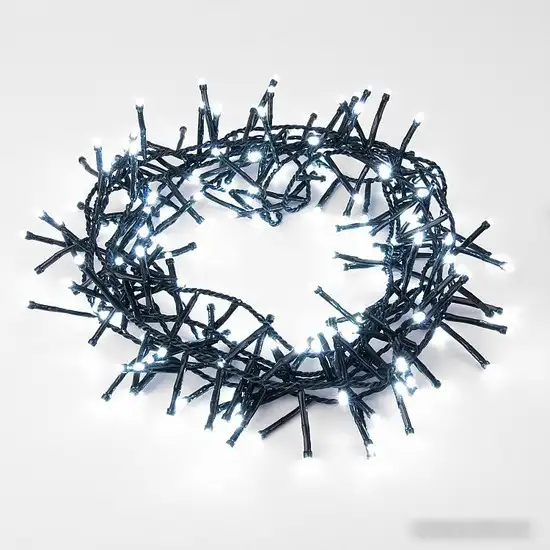 Новогодняя гирлянда Евросвет Мишура 400-004 a056072 (холодный белый) – фото товара