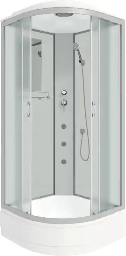 Душевая кабина Niagara NG-3302-14G 100x100x215 (матовое стекло) - изображение в каталоге