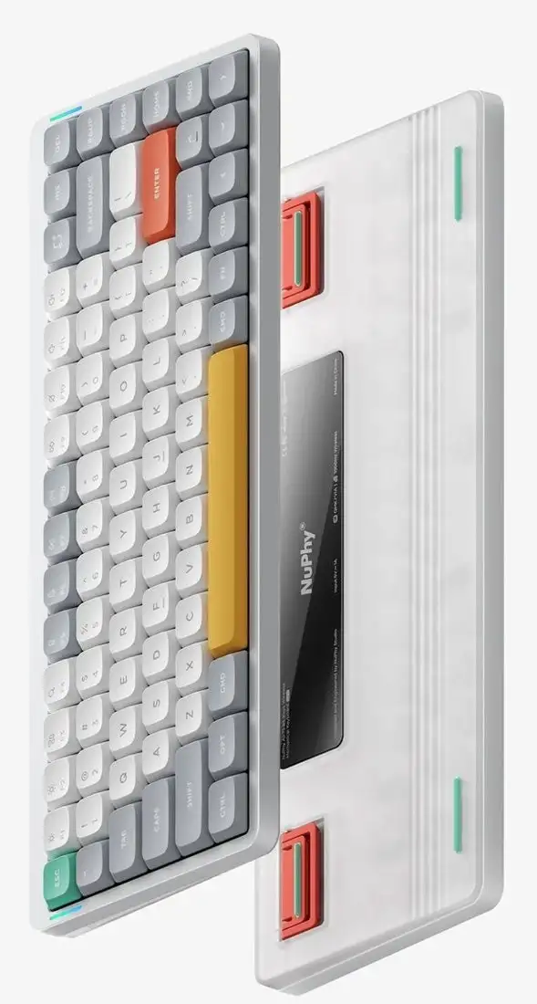 Клавиатура NuPhy Air75 V2 Ionic White (NuPhy Low Profile Aloe, нет кириллицы) – фото товара