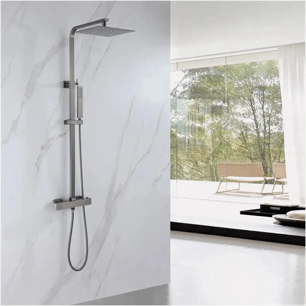 Душевая система Abber Daheim AF8260NGL (никель) - фото товара