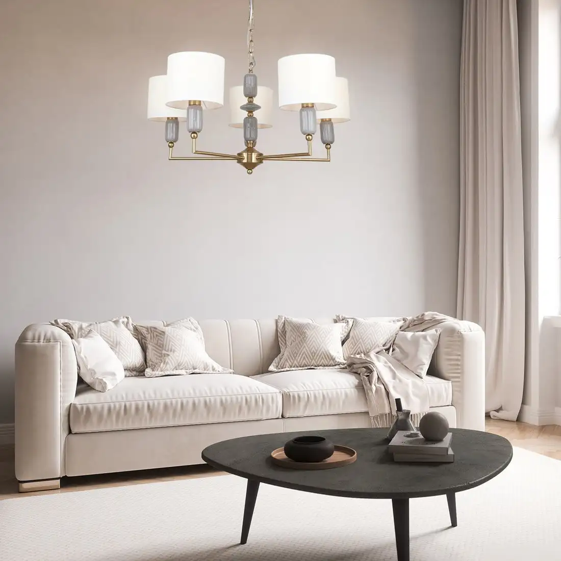 Подвесная люстра Escada 650/5P (Brass) – фото товара
