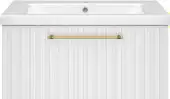 Brevita Тумба под умывальник Alicante 80 ALI-09080-0101Я (белый) – изображение в каталоге
