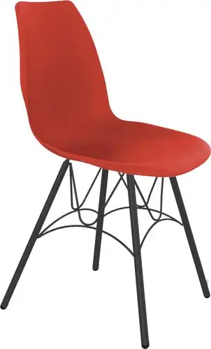 Стул Sheffilton SHT-ST29/S100 (красный RAL3020/черный муар) – изображение в каталоге