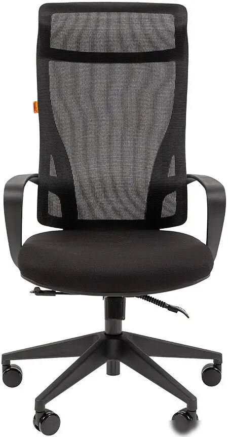 Офисное кресло CHAIRMAN CH577 (черный пластик/черный) – фото товара