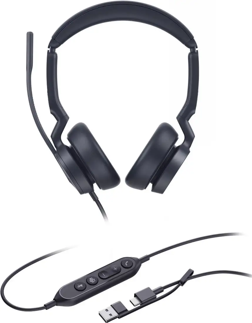 Офисная гарнитура Yealink UH46 Dual UC USB-C/A – фото товара