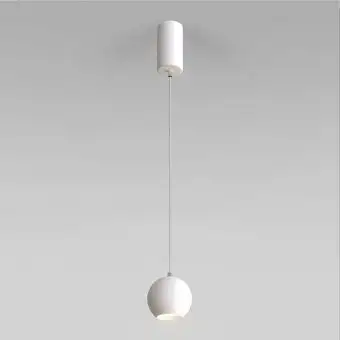 Люстра средней высоты Elektrostandard 50215/1 LED (белый) – изображение в каталоге