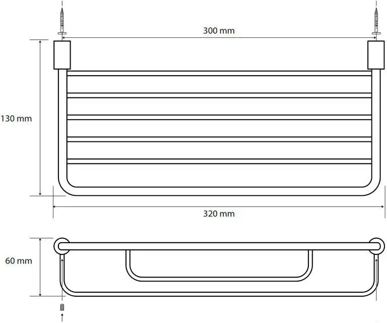 Bemeta Полка для ванной Cytro 102308070 – фото товара
