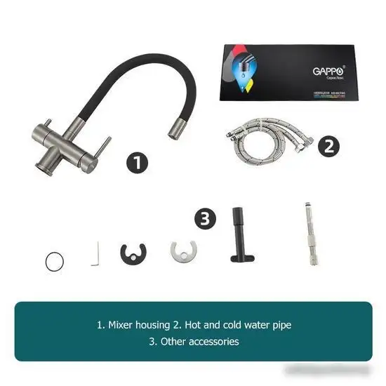 Смеситель Gappo G4398-39 - фото товара