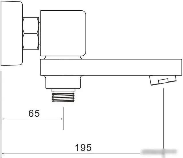 Смеситель Rose R1002H - фото товара
