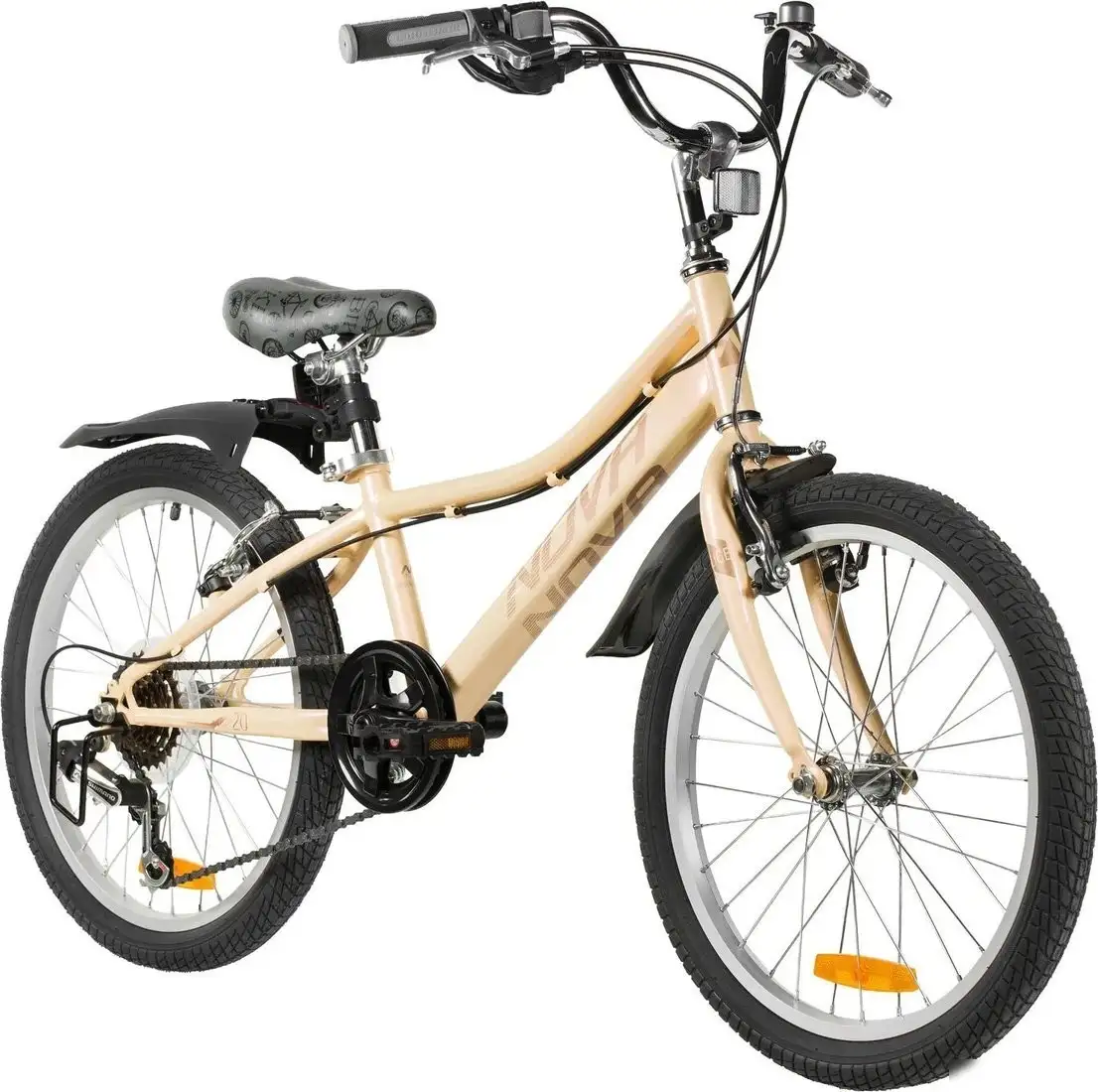 Детский велосипед Novatrack Alice 20 2026 20SH6V.ALICE.YL6 (песочный) – фото товара
