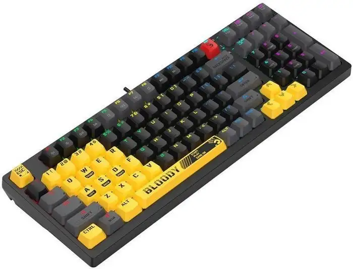 Клавиатура A4Tech Bloody S98 Sports Lime (Bloody BLMS Red) – фото товара