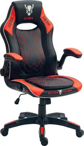 Игровое (геймерское) кресло FLOKY Nexus Black-Red – изображение в каталоге
