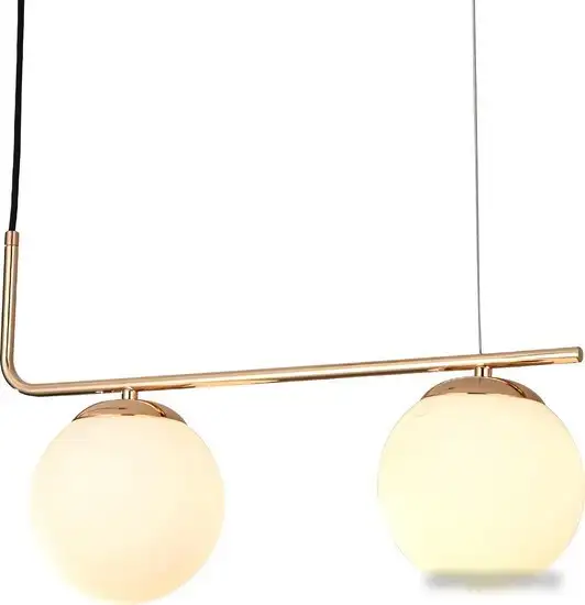 Подвесная люстра Escada Bolton 1163/2S E27*5W Black/Gold – фото товара