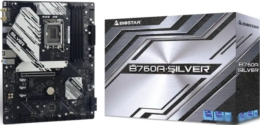 Материнская плата BIOSTAR B760A-Silver Ver. 5.0 – фото товара