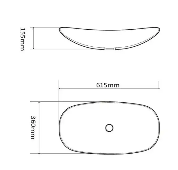 Умывальник SantiLine SL-1025MB - фото товара
