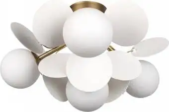 Люстра средней высоты LOFT IT Matisse 10008/4C (белый) – изображение в каталоге