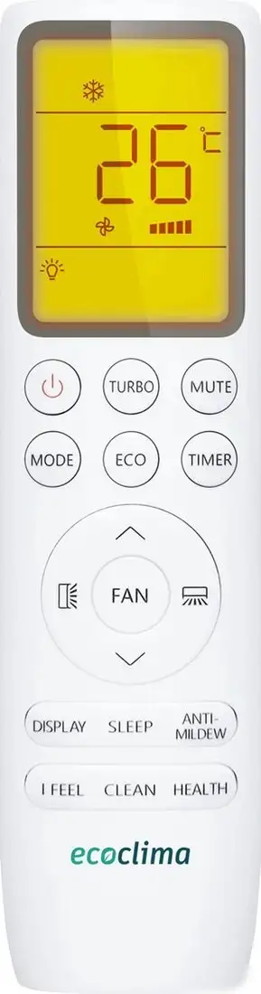 Кондиционер Ecoclima Grand line Inverter R32 ECW/I-TC09/AA-4R2 - фото товара