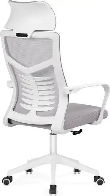 Офисное кресло Woodville Montana (светло-серый/белый) – фото товара