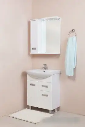 Onika Тумба под умывальник Балтика 60.12 (белый) [106041] – фото товара