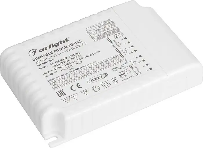 Блок питания Arlight ARJ-SP-40-PFC-1-10V-DALI2-PD 025123(1) – фото товара
