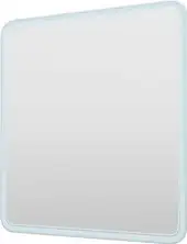 Пекам Зеркало Marta 2 80x80 marta2-80x80dcl (с подсветкой, сенсором на взмах руки и часами) – изображение в каталоге
