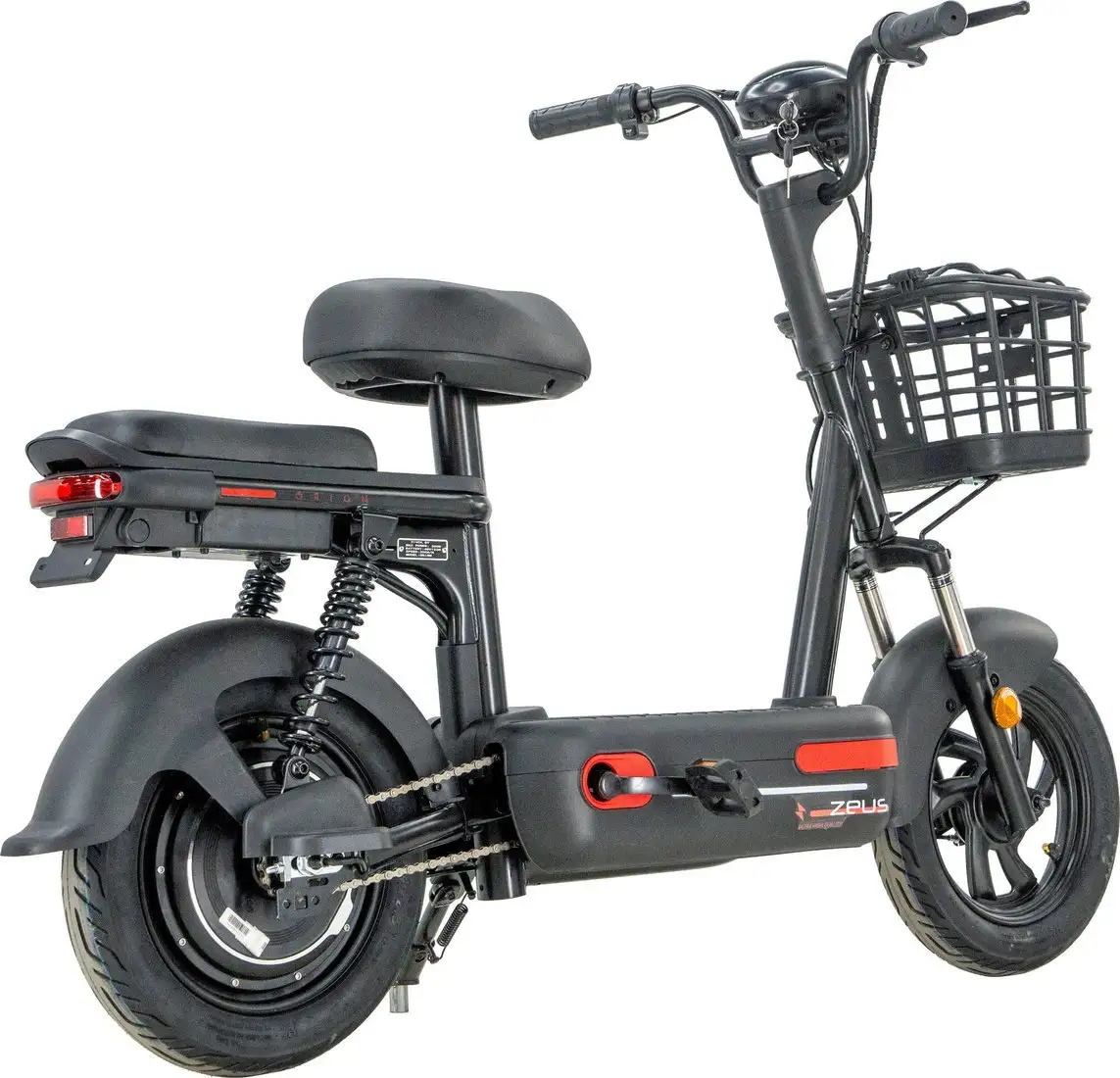 Электроскутер ZeuS Orion (черный) – фото товара