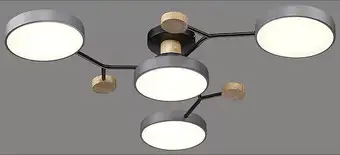 Люстра средней высоты Velante 446-207-04 – изображение в каталоге