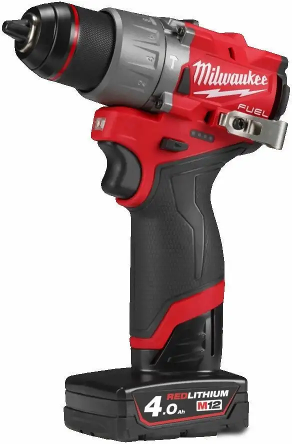 Ударная дрель-шуруповерт Milwaukee M12 FUEL M12FPD2-402X 4933479869 (с 2-мя АКБ 4 Ач, кейс) – фото товара