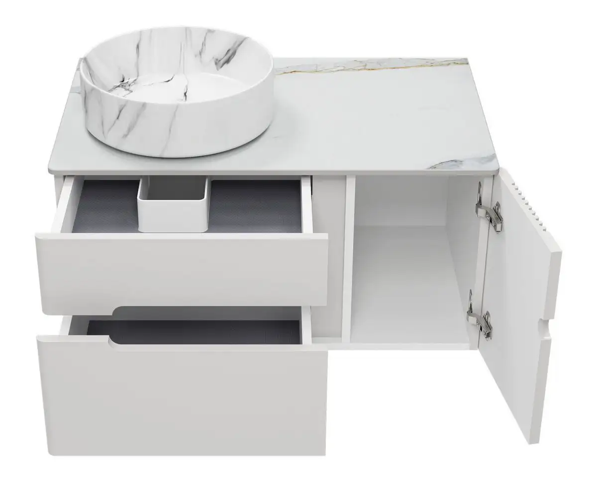 Brevita Тумба под умывальник Pallisandro 80 PAL-50080-501П2Я – фото товара