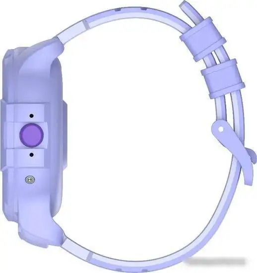 Детские умные часы Elari KidPhone 4G Wink (сиреневый) – фото товара