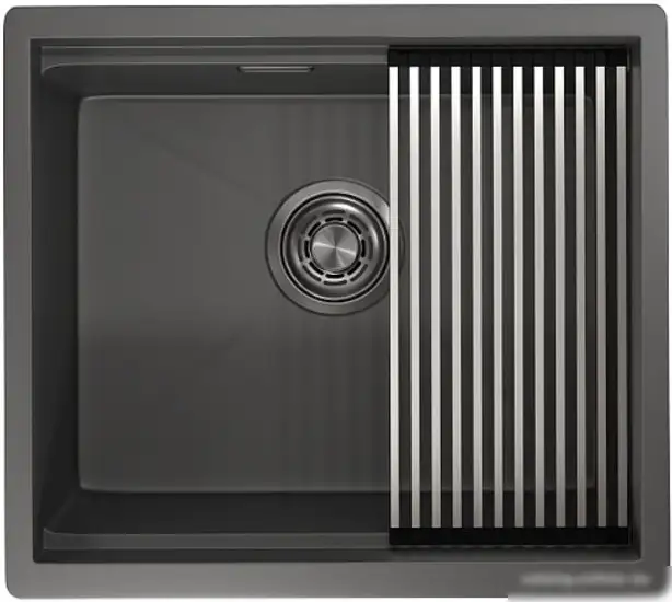 Кухонная мойка Granula GR-5045U (графит матовый) - фото товара