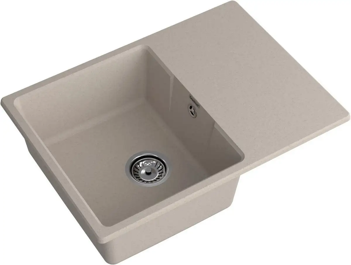 Кухонная мойка GranFest GF-Urban-668L (песочный) - фото товара