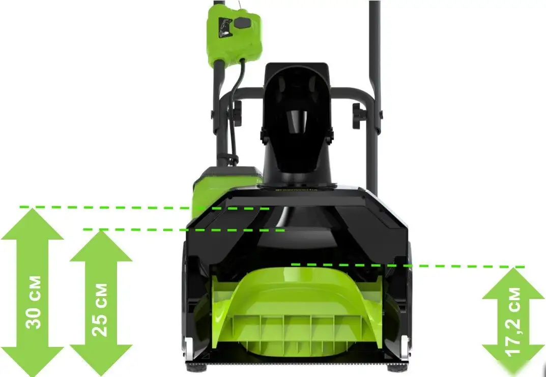 Снегоуборщик Greenworks G40ST40 2603607 (без АКБ) – фото товара