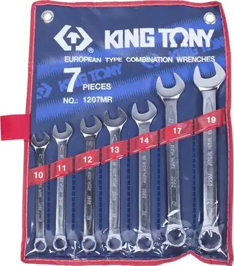 Набор ключей King Tony 1207MR (7 предметов) – изображение в каталоге
