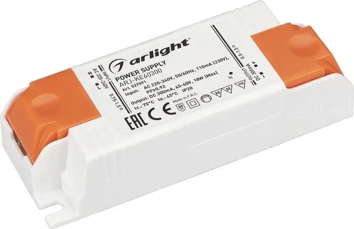 Блок питания Arlight ARJ-KE60300 027591 – фото товара