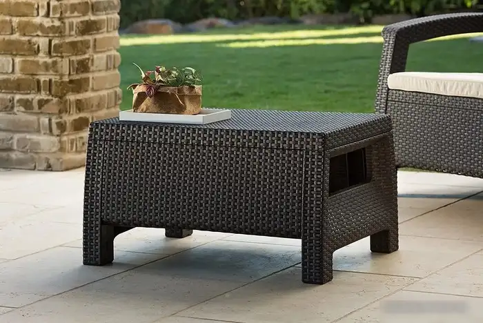 Стол Keter Corfu Table 207786 (коричневый) – фото товара