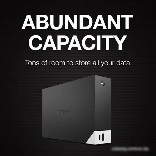 Внешний накопитель Seagate One Touch Desktop Hub STLC10000400 10TB – фото товара