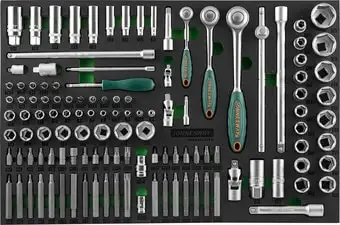 Jonnesway S04H45121SV (121 предмет) – изображение в каталоге