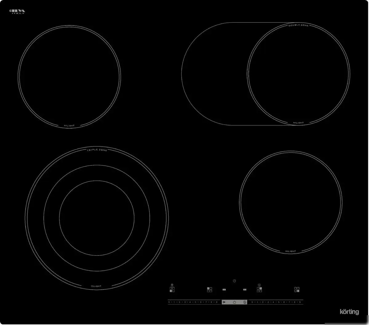 Варочная панель Korting HK 63910 B - фото товара