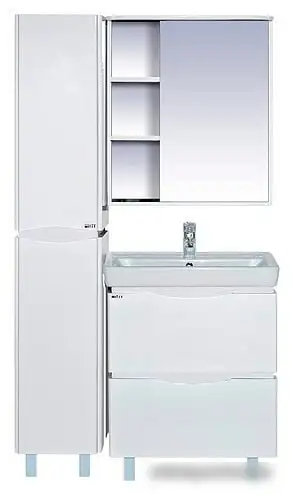 Мебель для ванных комнат Misty Шкаф-пенал Венера 35 L П-Внр05035-01Л – фото товара