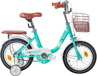 Детский велосипед Mobile Kid Genta 14 (бирюзовый) – изображение в каталоге