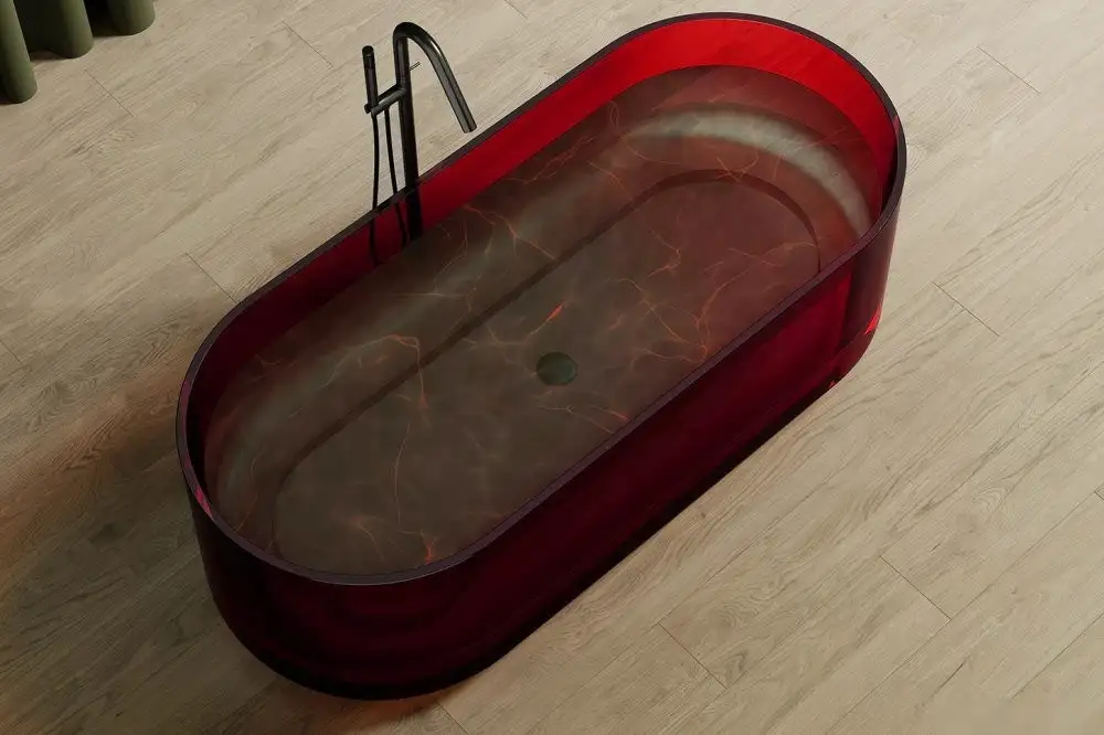 Ванна Abber Kristall AT9708 Rubin (красный) - фото товара