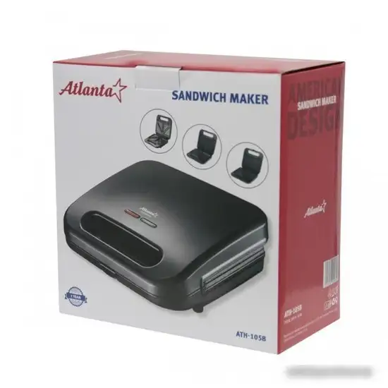 Многофункциональная сэндвичница Atlanta ATH-1058 – фото товара