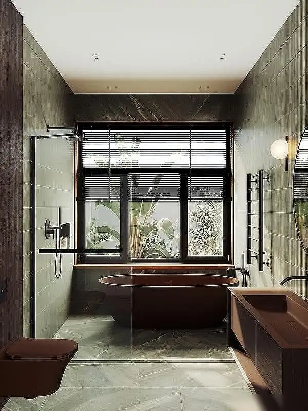 Душевая стенка MaybahGlass 99x195 MGD-1418-6ш (прозрачное стекло/черный) - фото товара