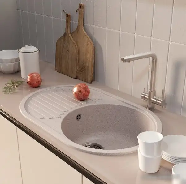 Кухонная мойка Mixline ML-GM16 551924 (песочный) - фото товара