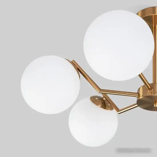 Люстра средней высоты Евросвет 70154/6 (латунь) – фото товара