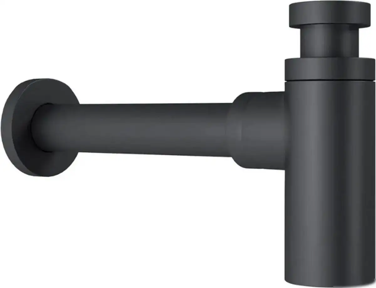 Умывальник Lauter 21709 + Moon 21СК8691BS с сифоном 21635B (черный матовый) - фото товара