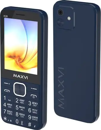 Телефон Maxvi K28 (синий) – изображение в каталоге